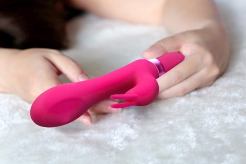 Wibrator masażer - Spinning G-spot Rabbit - Pink ShotsToys