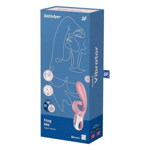 Wibrator wielofunkcyjny króliczek Satisfyer Hug Me Satisfyer