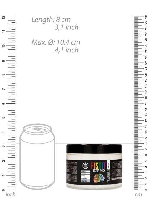 Żel Fisting Fist It - Extra Thick - Rainbow - 500 ml ShotsToys