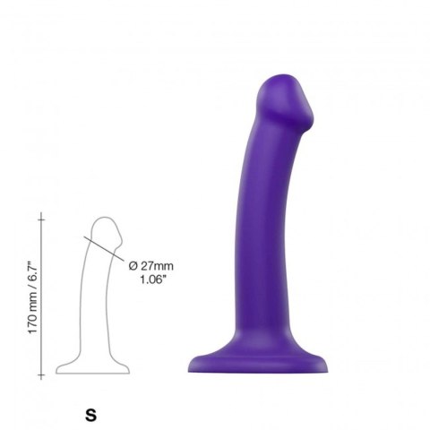 Dildo semi-realistic dual density b Strap-on-me