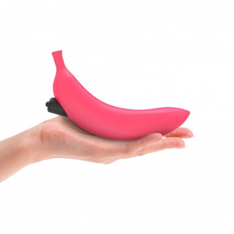 Dildo wibrujący różowy zakrzywiony banan silikon Love to Love