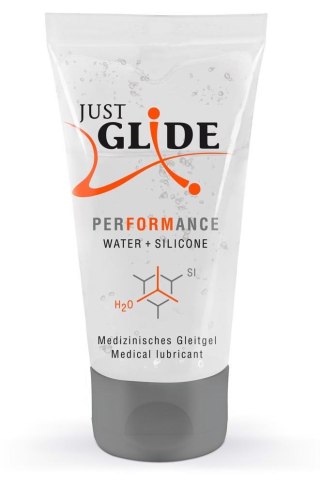 Żel nawilżający poślizgowy silikon lubrykant 50ml Just Glide