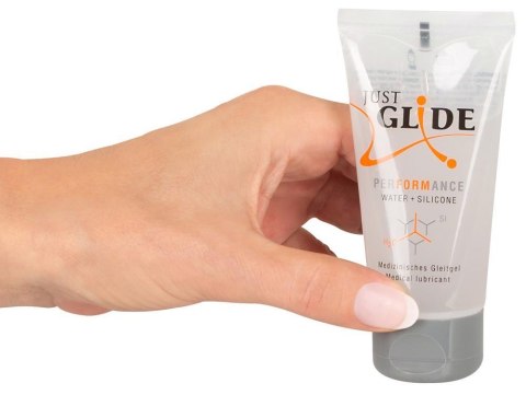 Żel nawilżający poślizgowy silikon lubrykant 50ml Just Glide