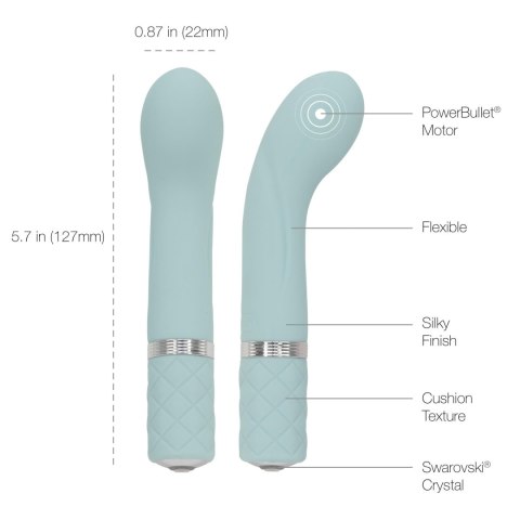 Pillow Talk - Racy Mini Massager Teal Pillow Talk