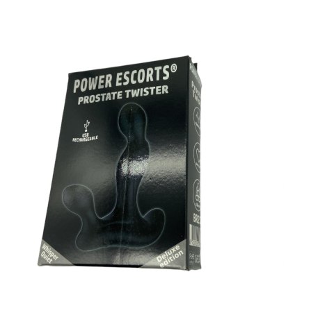 Prostate Twister Rechargeable Prostate Stimulator Black Power Escorts