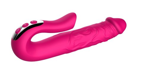 Realistic Tongue Stimulating Dildo Vibrator B - Series Cute