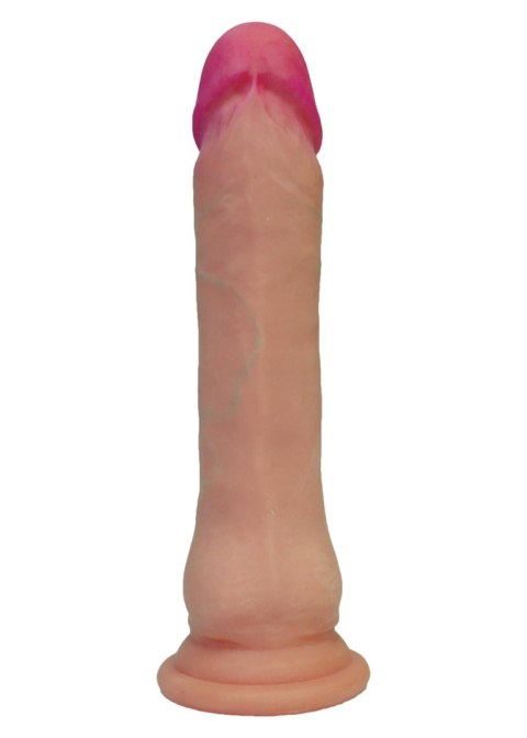 Żylasty realistyczny penis z przyssawką dildo 18cm B - Series Real