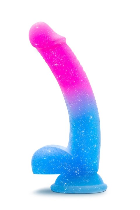 Żelowy miękki penis dildo z mocną przyssawką 16 cm Blush