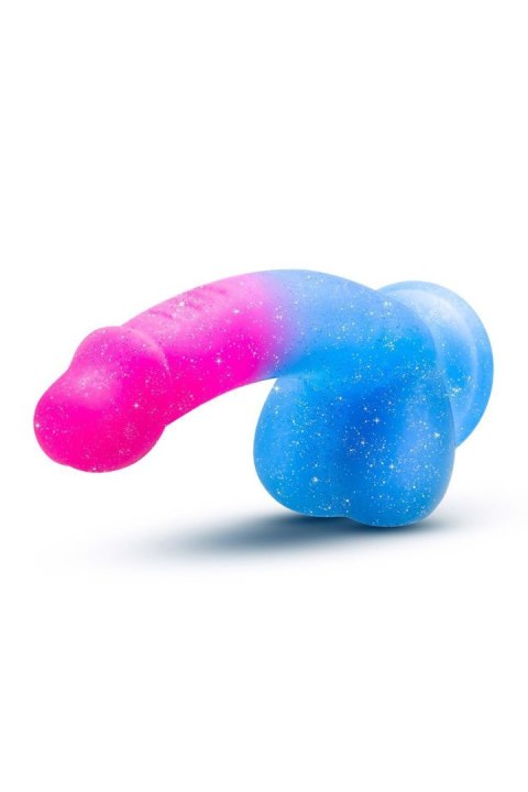 Żelowy miękki penis dildo z mocną przyssawką 16 cm Blush