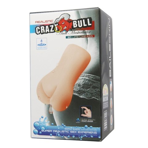 Masturbator realistyczne pupa dupcia anal ciasny Crazy Bull