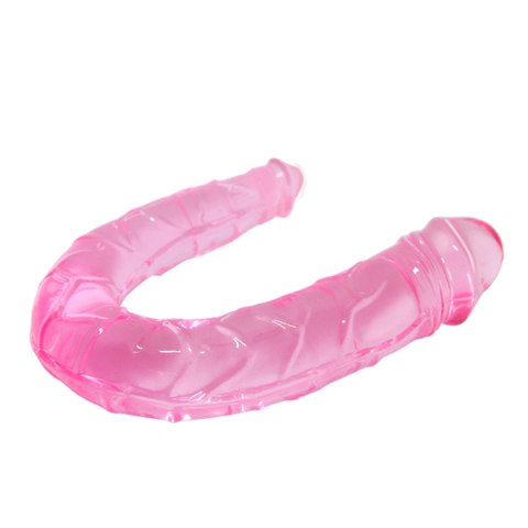 Podwójne dildo dwie końcówki sex lesbijski 29,8 cm BAILE