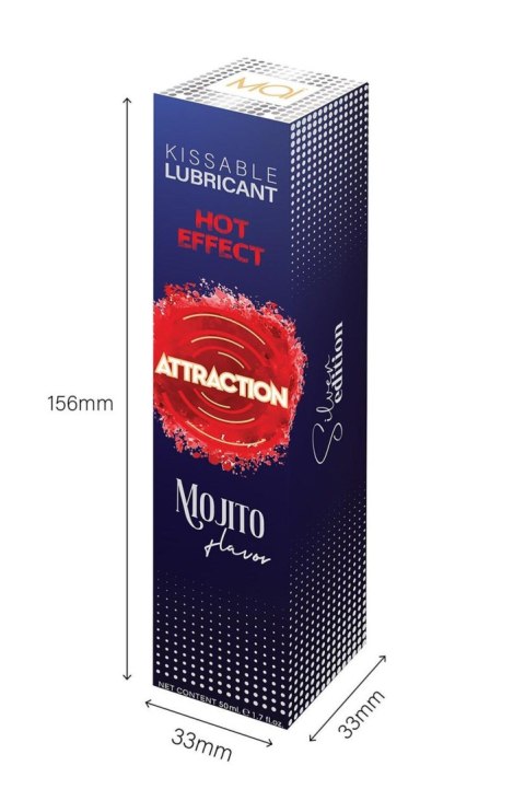 LUBRICANT ATTRACTION HEAT MOJITO 50 ML Attraction