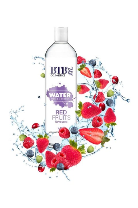 Żel intymny smak czerwonych owoców duży 250 ml BTB Cosmetics