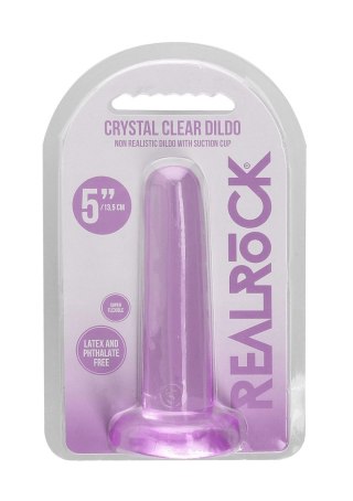 Dildo małe gładkie z mocną przyssawką 13,5 cm RealRock