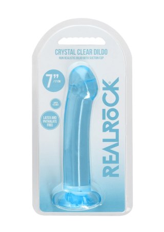 Dildo z mocna przyssawka penetracja pochwy 17 cm RealRock