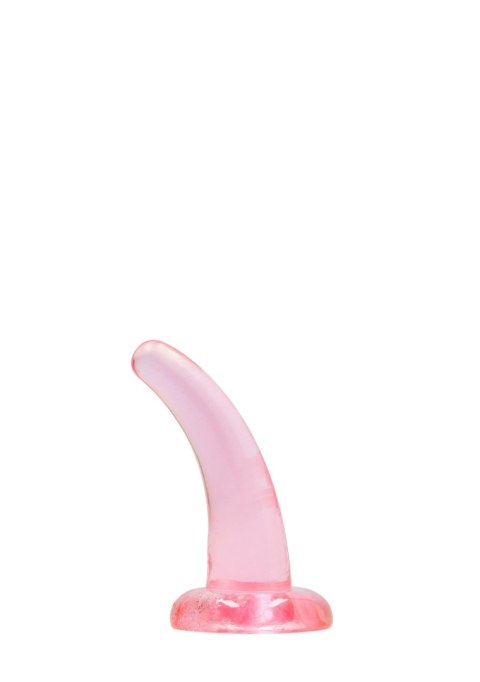 Dildo zakrzywione małe z mocną przyssawką 12 cm RealRock