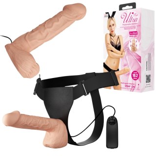 Dildo realistyczny penis wibracje strap-on 26cm BAILE