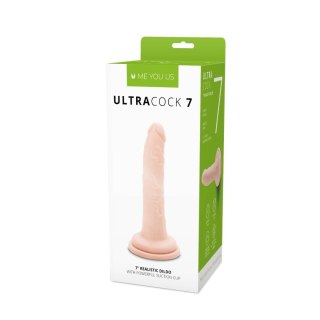 Gruby żylasty penis realistyczny przyssawka 18 cm Me You Us