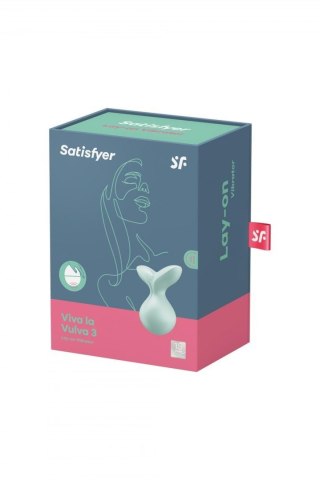 Masażer łechtaczki Satisfyer Viva la Vulva 3 mięta Satisfyer