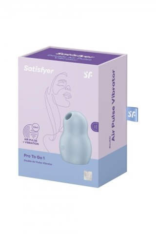 Powietrzny stymulator Satisfyer Pro To Go 1 błękit Satisfyer