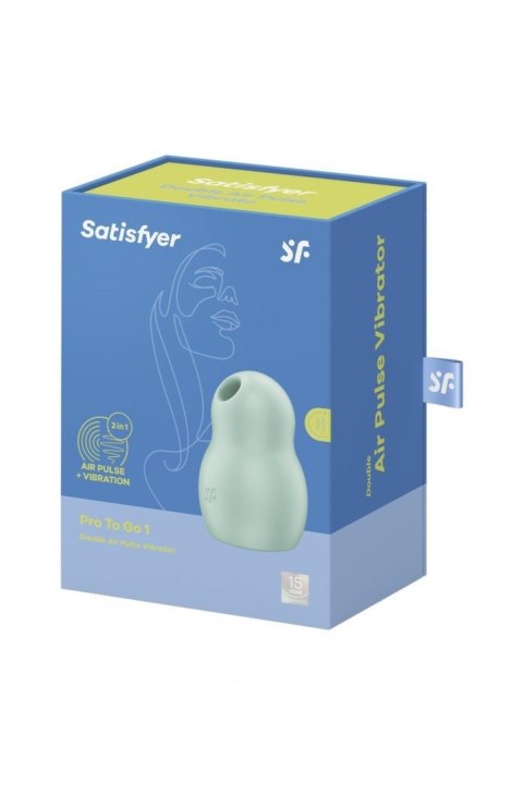 Powietrzny stymulator Satisfyer Pro To Go 1 mięta Satisfyer