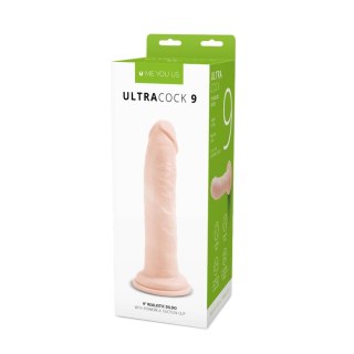 Realistyczne żylaste dildo z przyssawką 23 cm Me You Us