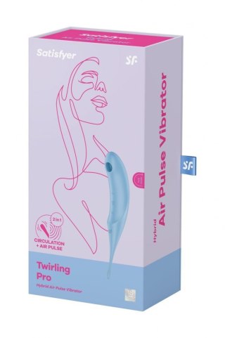 Stymulator powietrzny Satisfyer Twirling Pro Blue Satisfyer