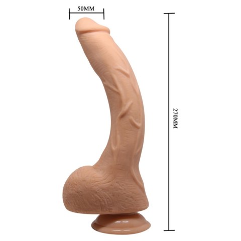 Sztuczny penis realistyczne dildo wibracje 27cm BAILE