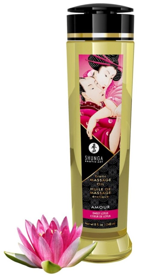 Massage Oil Amour SWEET LOTUS Shunga