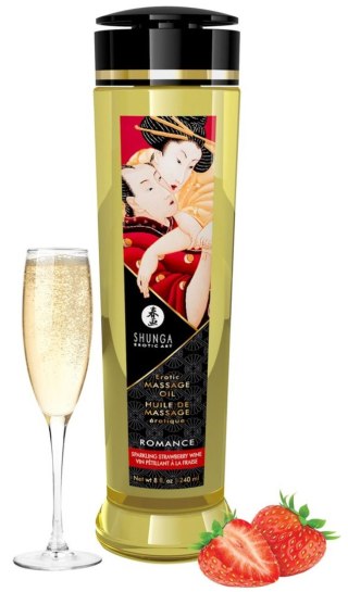 Massage Oil Romance STRAWBERY WINE Shunga