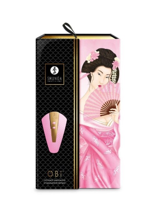 OBI Intimate Massager Light Pink Shunga