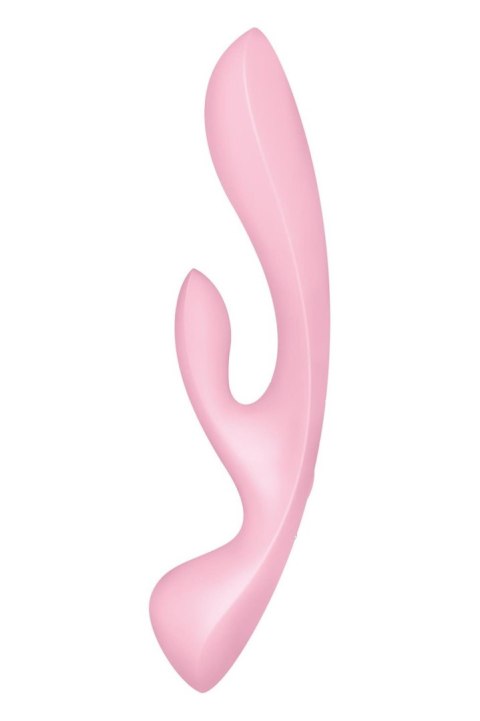 Wibrator króliczek masaż łechtaczki satisfyer róż Satisfyer