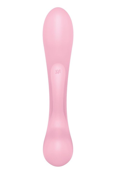 Wibrator króliczek masaż łechtaczki satisfyer róż Satisfyer