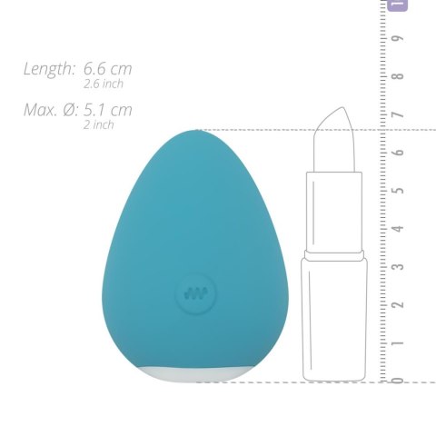 Wibrujące jajeczko intensywna stymulacja z pilotem Cala Azul