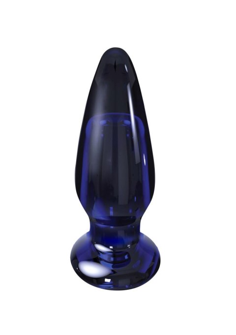 Szklany wibrujący korek analny sex buttplug 11cm TOYJOY