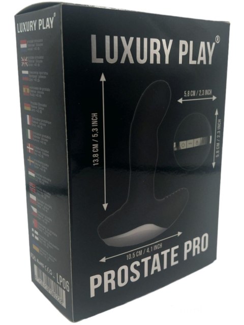 Wibrujący masażer stymulator prostaty posuwisty Luxury Play