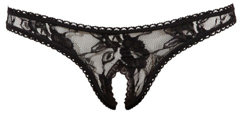 Crotchless String black XL Cottelli LINGERIE