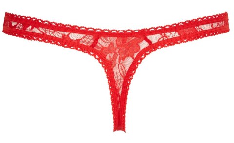 Lace String red M Cottelli LINGERIE