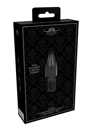 Masażer łechtaczki mini sex wibrator 10 trybów 6cm Royal Gems