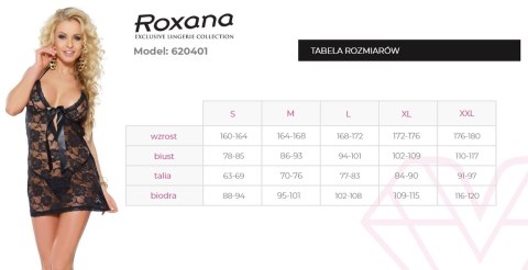 Koszulka i stringi 6204 XL ROXANA