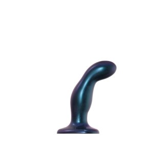 DILDO PLUG SNAKY BLEU METALLIC - M Strap-on-me