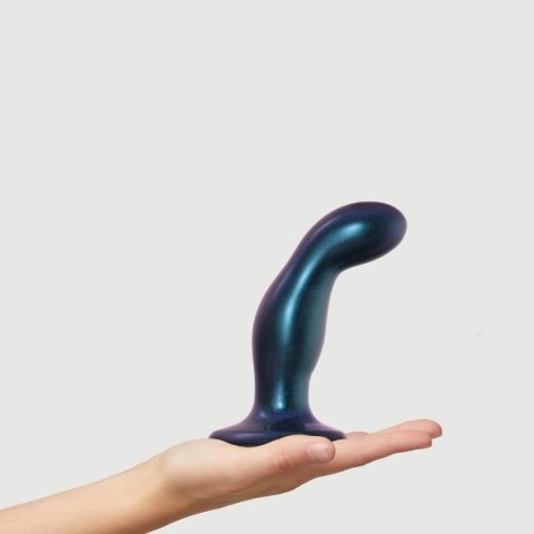 DILDO PLUG SNAKY BLEU METALLIC - M Strap-on-me