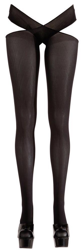 Stockings black S/M Cottelli LEGWEAR