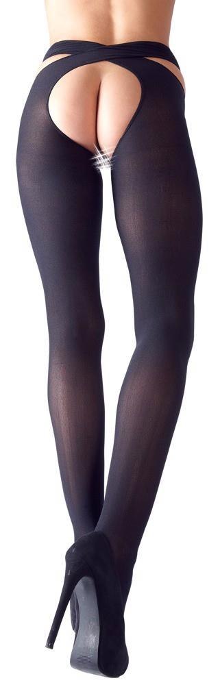 Stockings black S/M Cottelli LEGWEAR