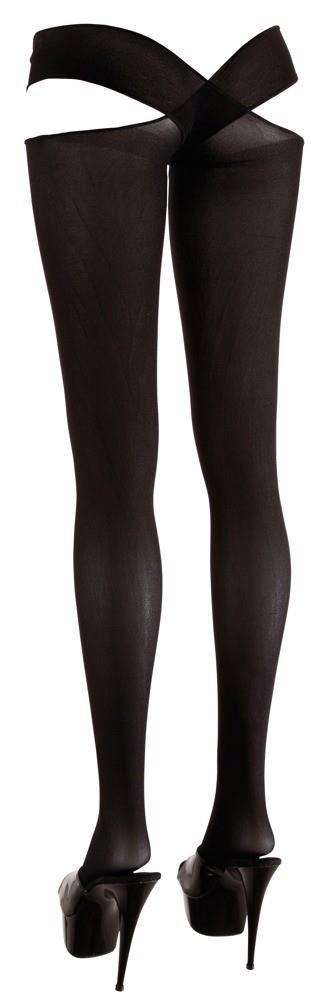 Stockings black S/M Cottelli LEGWEAR