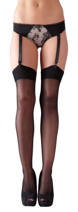 Stockings black 5 Cottelli LEGWEAR