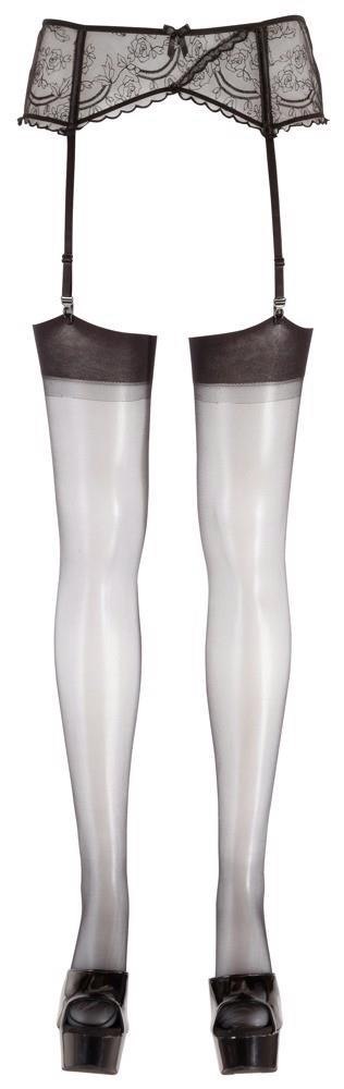 Stockings with seam black 2 Cottelli LEGWEAR