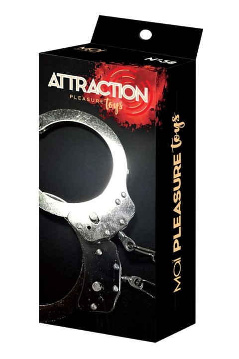 MAI No.38 METAL HANDCUFFS SILVER Attraction