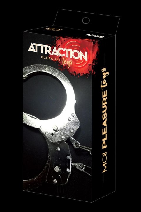 MAI No.38 METAL HANDCUFFS SILVER Attraction