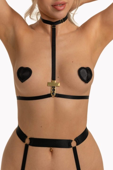 ZOEY HARNESS SET BRA+BELT S/M Anais